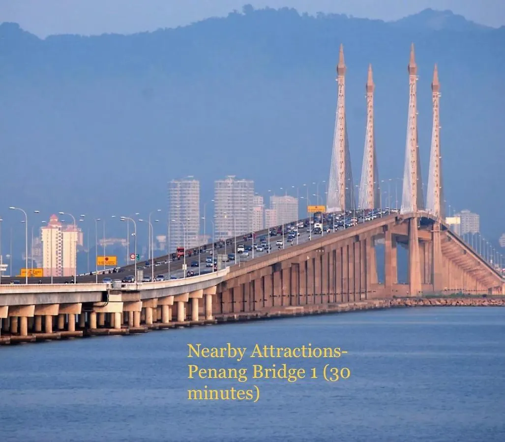 Cozy64#6Pax#Netflix#Nearaeonalma#Bm#5Kmtoiconicpoint Villa Bukit Mertajam